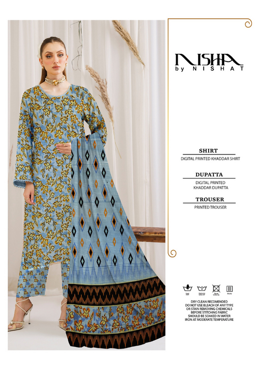 3 PC  Nisha By Nishat N-8