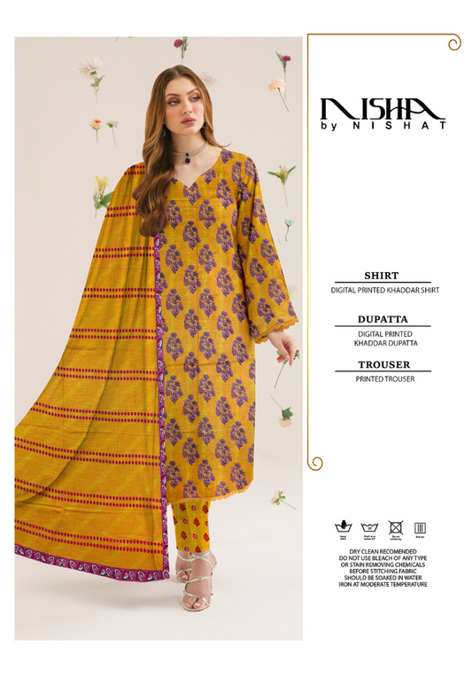 3 PC  Nisha By Nishat N-9