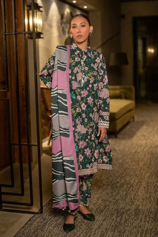 Maria B M print (Khadar 3 piece) N4