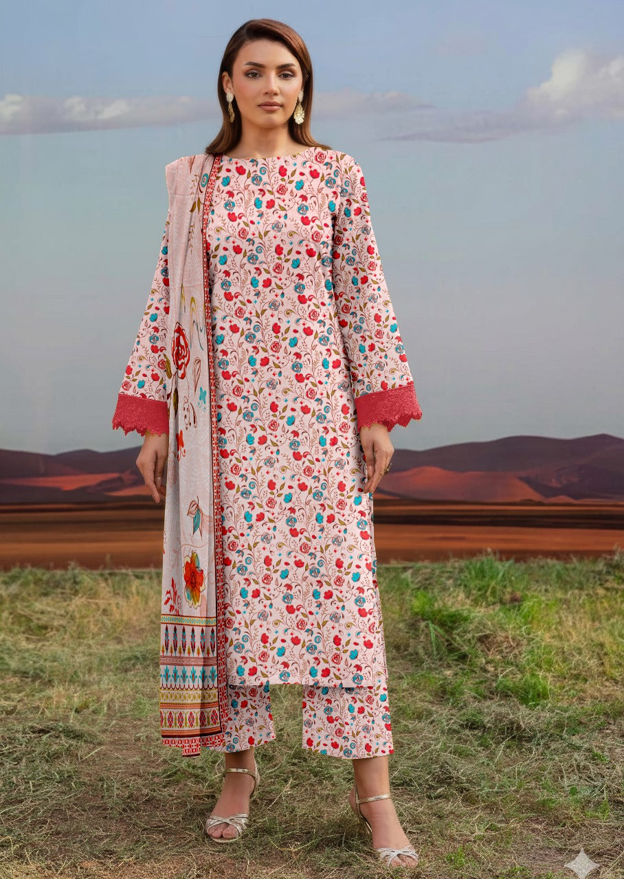 Breeze Khaadar 3 pc- N1