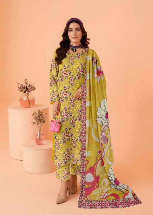 Breeze Khaadar 3 pc- N7