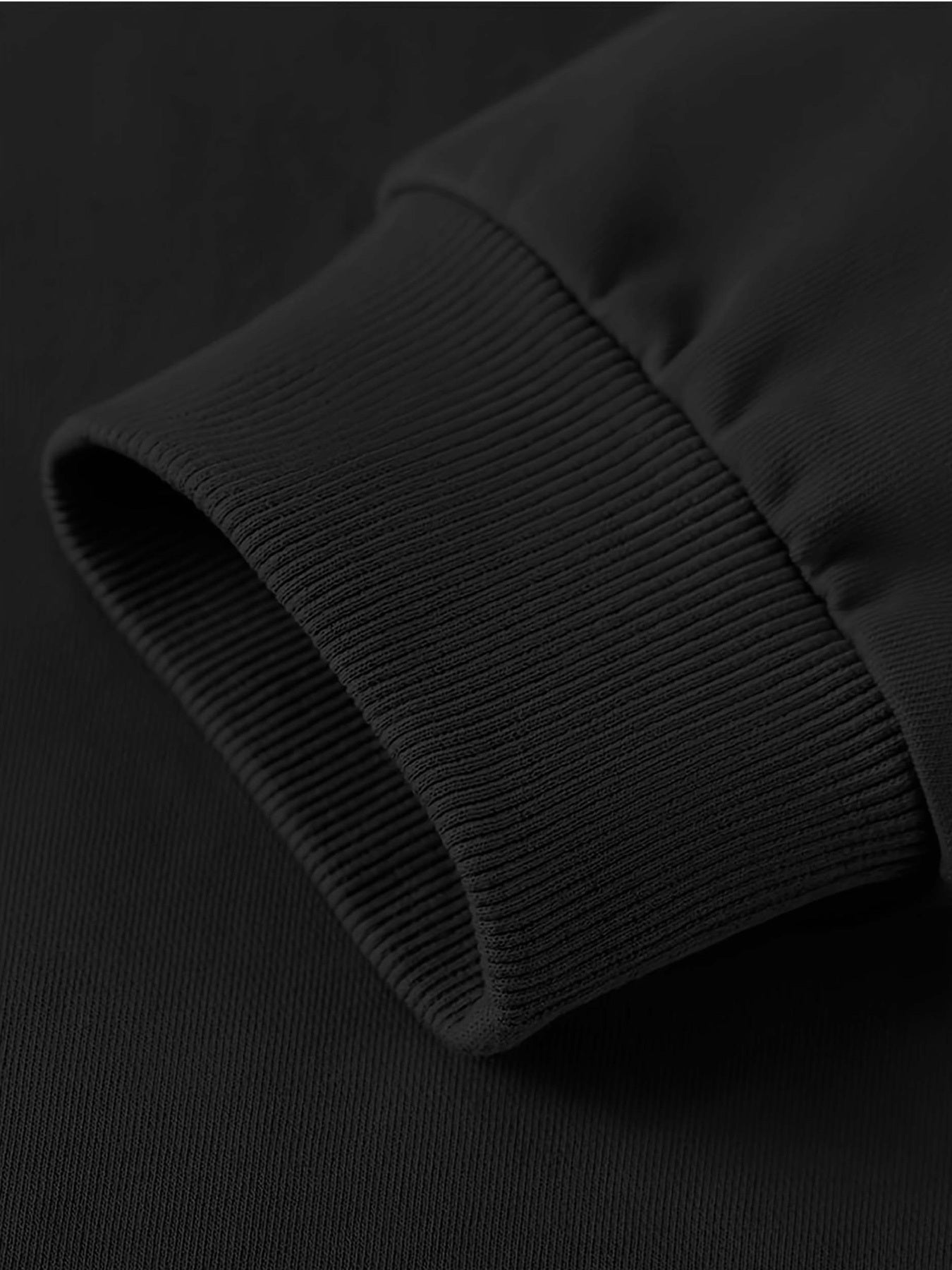 Snow bear sweatshirt for girls (Black)