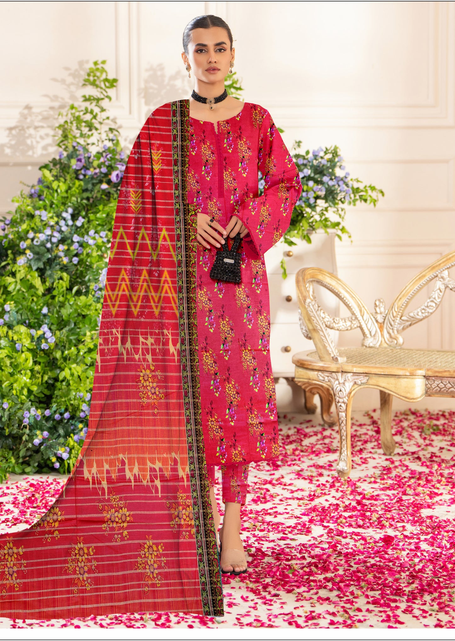 3 PC  Gul e Rasham D-3