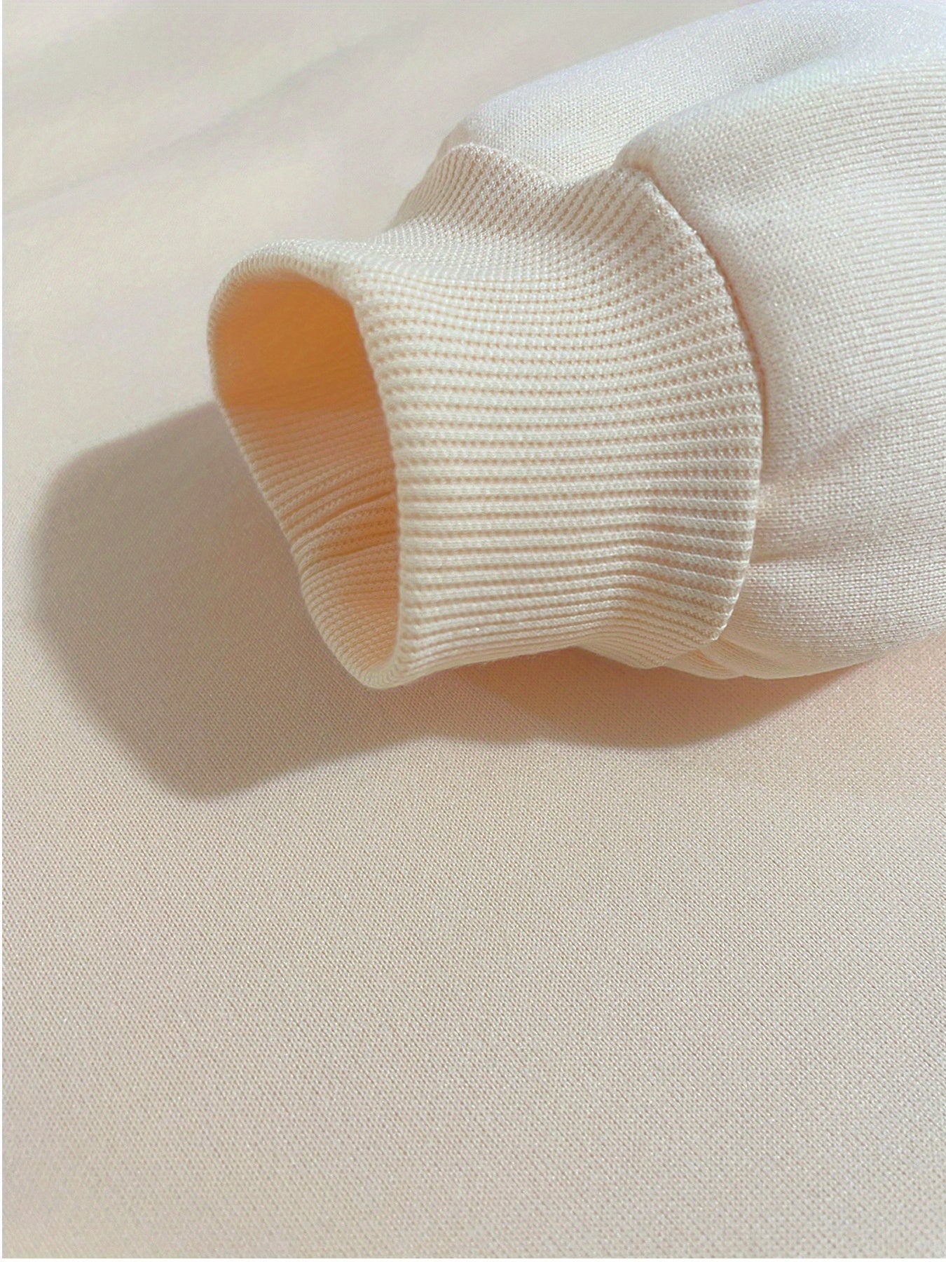 Snow bear sweatshirt for girls (Beige)