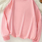 Snow bear sweatshirt for girls (Pink)