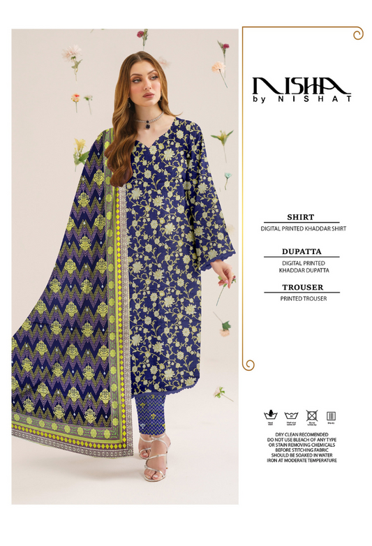 3 PC  Nisha By Nishat N-6