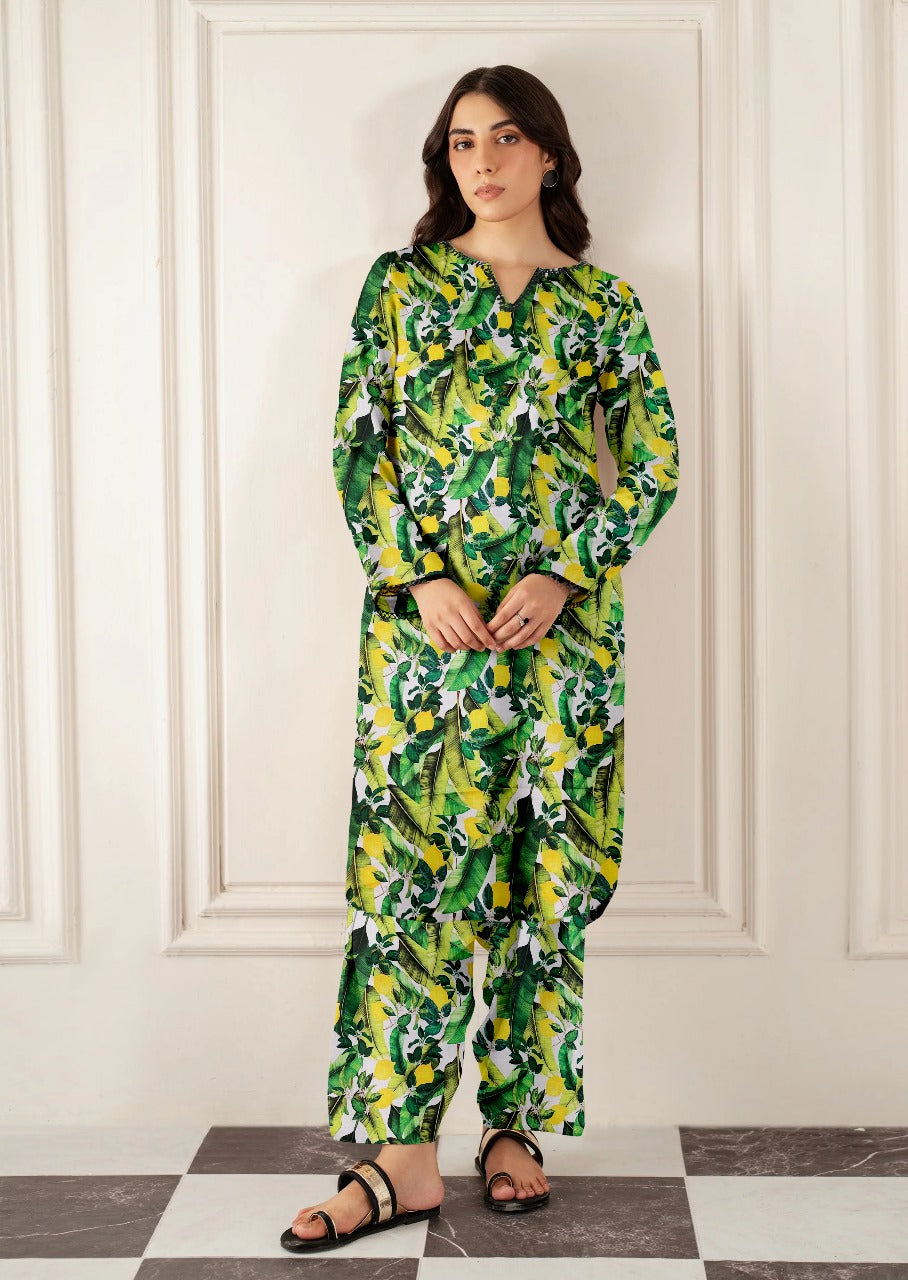 Maria b Digital printed lawn all over 2pc