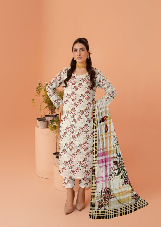 Breeze Khaadar 3 pc- N10