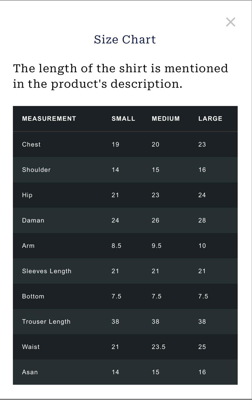 Serene Thread– Premium Embroidered article