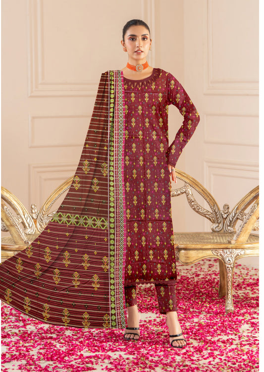 3 PC  Gul e Rasham D-10